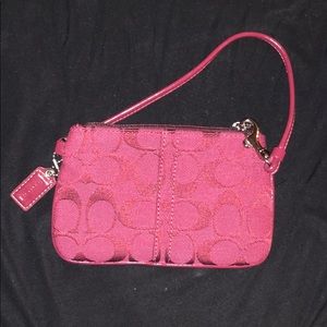 Coach wristlet